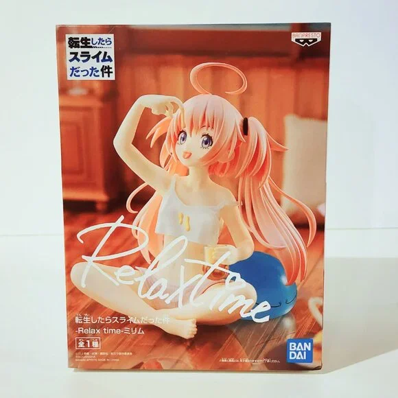 New Banpresto That Time I Got Reincarnated as a Slime Relax Time Milim Figure - Picture 2 of 5